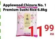 Nations Fresh Foods Applewood Chizuru No. 1 Premium Sushi Rice offer