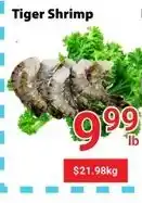 Nations Fresh Foods Tiger Shrimp offer