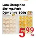 Nations Fresh Foods Lam Sheng Kee Shrimp/Pork Dumpling offer