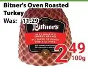 Nations Fresh Foods Bithner's oven roasted turkey offer