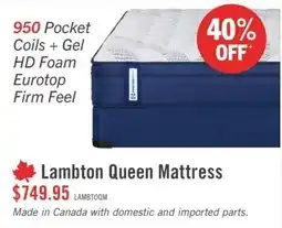 The Brick Lambton Queen Mattress offer