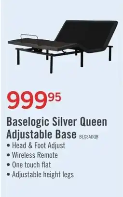 The Brick Baselogic Silver Queen Adjustable Base offer