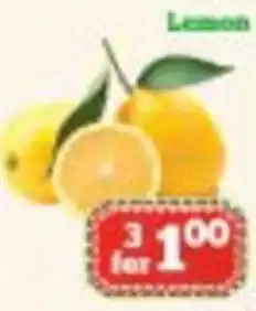 Nations Fresh Foods Lemon offer