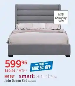 The Brick smart Jade Queen Bed offer