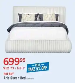The Brick Aria Queen Bed offer