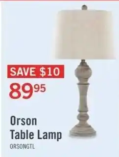 The Brick Orson Table Lamp offer
