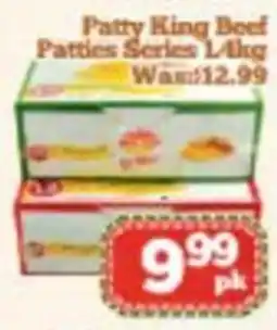 Nations Fresh Foods Patty King Beef Patties Series L offer