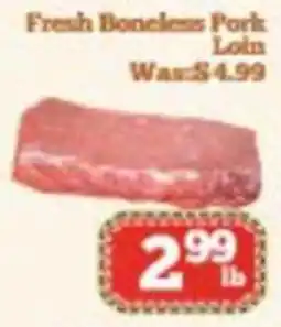 Nations Fresh Foods Fresh Boneless Pork Loin offer