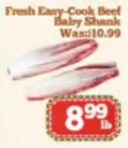 Nations Fresh Foods Fresh Easy-Cook Beef Baby Shank offer