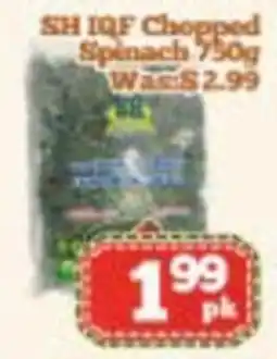 Nations Fresh Foods SH IQF Chopped Spinach offer