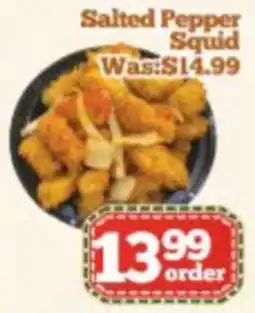 Nations Fresh Foods Salted Pepper Squid offer