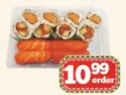 Nations Fresh Foods sushi offer