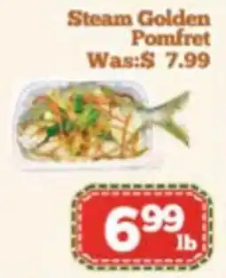 Nations Fresh Foods Steam Golden Pomfret offer