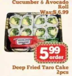Nations Fresh Foods Cucumber & Avocado Roll offer