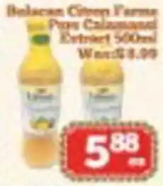 Nations Fresh Foods Balsamic Green Farms Pure Calamansi Extract offer
