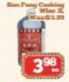 Nations Fresh Foods Sun Fong Cooking Wine offer