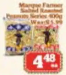 Nations Fresh Foods Marquee Farmer Salted Roasted Peanuts Series offer