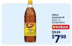 Walmart Dabur Mustard Oil offer
