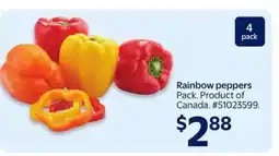 Walmart Rainbow Peppers offer