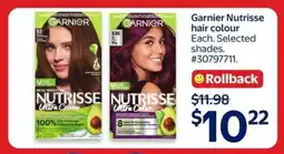 Walmart Garnier Nutrisse Hair Colour offer