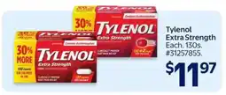 Walmart Tylenol Extra Strength offer