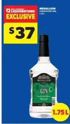 Real Canadian Liquorstore Medallion London Dry Gin offer