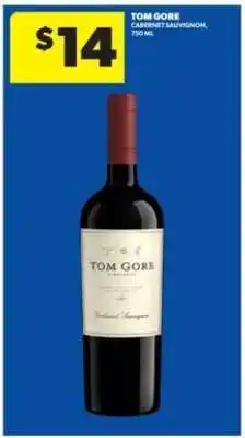 Real Canadian Liquorstore Tom Gore Cabernet Sauvignon offer