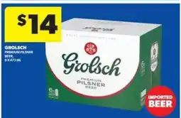 Real Canadian Liquorstore Grolsch Premium Pilsner Beer offer