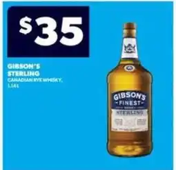 Real Canadian Liquorstore Gibson's Sterling offer