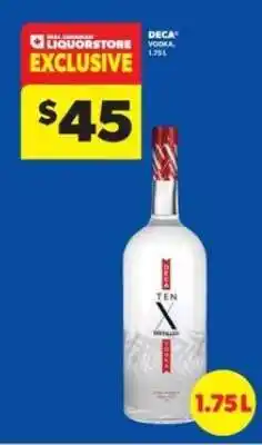 Real Canadian Liquorstore DECA Vodka offer