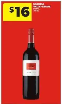 Real Canadian Liquorstore Barossa Valley Estate Shiraz offer