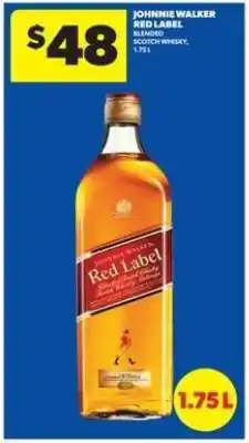 Real Canadian Liquorstore Johnnie Walker Red Label offer
