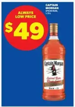Real Canadian Liquorstore Captain Morgan Spiced Rum offer