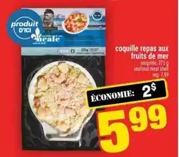 Super C COQUILLE-REPAS AUX FRUITS DE MER offer
