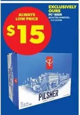 Real Canadian Liquorstore PC Beer offer