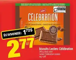 Super C BISCUITS LECLERC CÉLÉBRATION offer