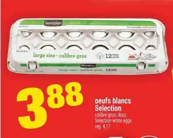OEUFS BLANCS SELECTION