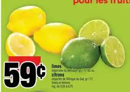Super C limes ou citrons offer