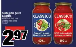Super C Classico Pasta Sauce offer