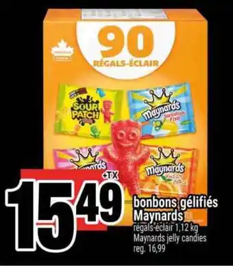 Super C bonbons gélifiés Maynards offer