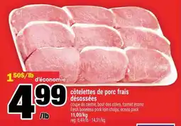 Super C côtelettes de porc frais désossées offer