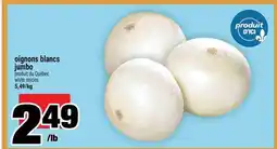 Super C oignons blancs jumbo offer