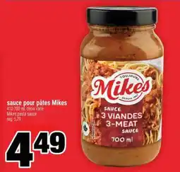 Super C SAUCE POUR PÂTES MIKES offer