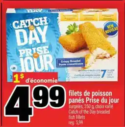 Super C filets de poisson panés Prise du jour offer