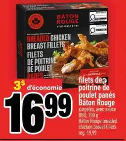 Super C filets de poitrine de poulet panés Bâton Rouge offer