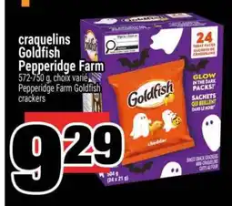 Super C CRAQUELINS GOLDFISH PEPPERIDGE FARM offer