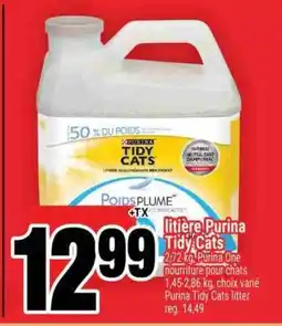 Super C litière Purina Tidy Cats offer