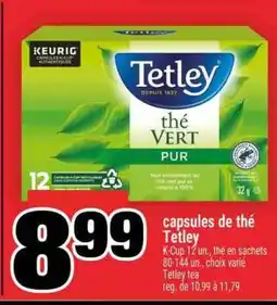 Super C capsules de thé Tetley offer