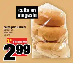 Super C PETITS PAINS PANINI offer