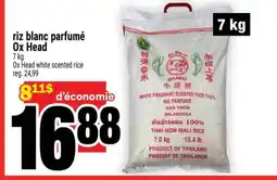 Super C riz blanc parfumé Ox Head offer